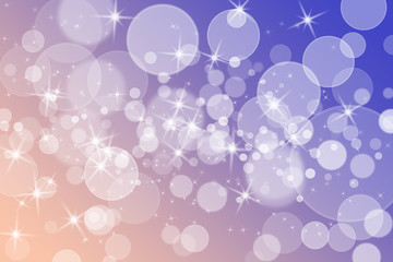 Gradient purple beige texutred banner, with bokeh and sparkles, can fit with text