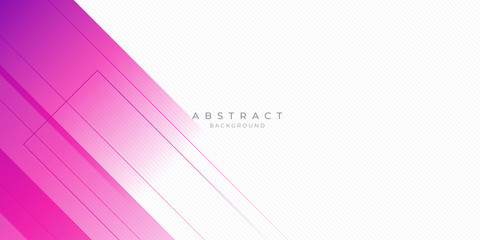 Modern pink purple abstract background with lines and square shape gradation color. Suit for presentation design and much more.