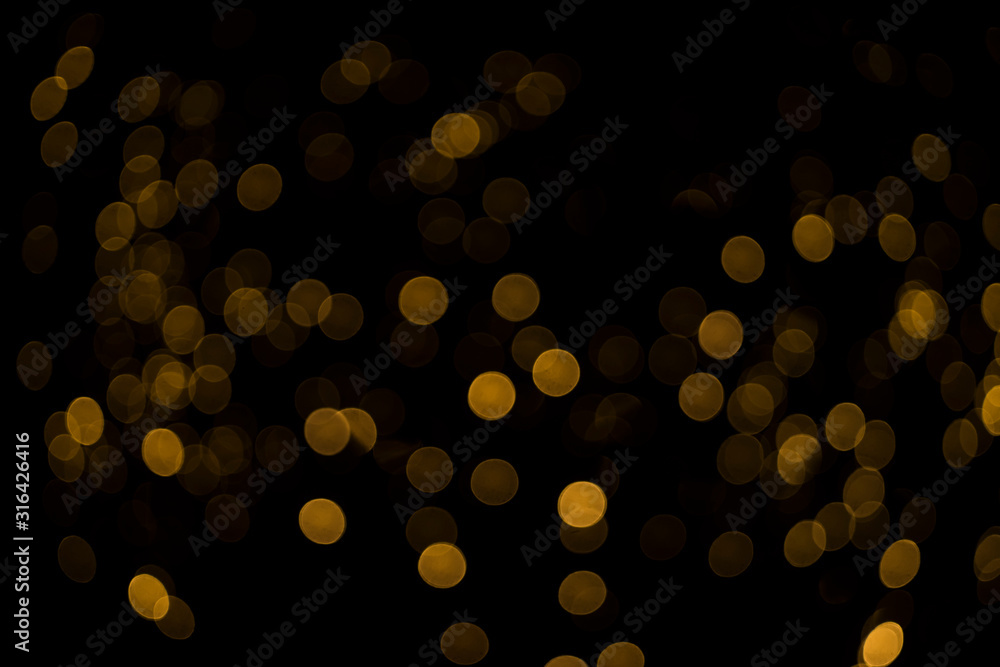 Canvas Prints Bokeh overlay