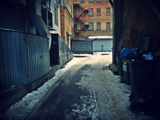 street in old town