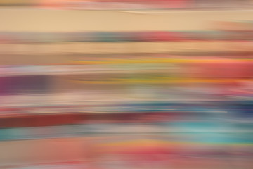 orange blue red colorful abstract background consisting of horizontal blur stripes