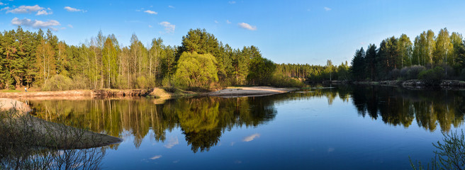 Meshchersky national Park in may.