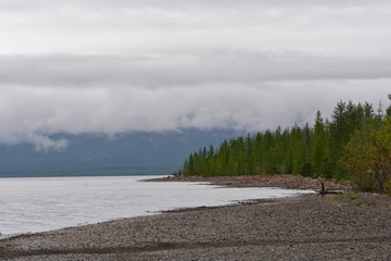 Keta Lake on the Putorana Plateau.