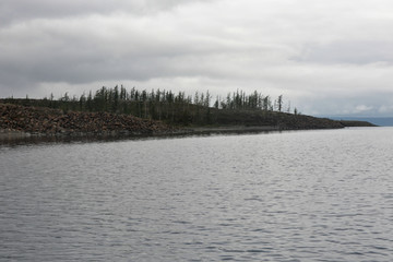 Keta Lake on the Putorana Plateau.