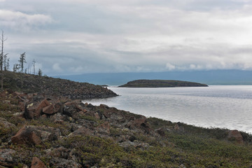 Keta Lake on the Putorana Plateau.