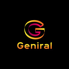 Fototapeta na wymiar Creative Modern G letter logo design