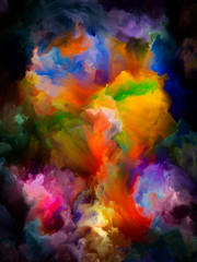 Obraz na płótnie Canvas Quickening of Virtual Color