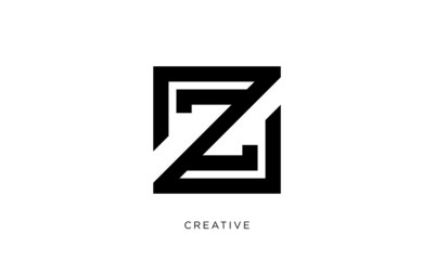 z logo design vector icon simple