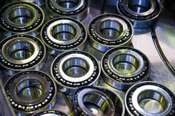 Production of bearings
