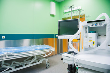 Interior of modern clinic