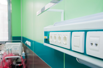 Interior of modern clinic