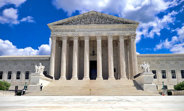 U.S. Supreme Court building in Washington DC