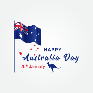 Happy Australia Day Template Design