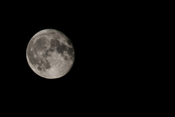 Mond bei Nacht