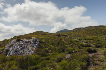 Panoramic view of Loch Ness from Meall Fuar-mhonaidh