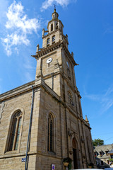 Fototapeta na wymiar Église Notre-Dame-de-Bon-Voyage, Binic, Côtes-d’Armor, Bretagne, France