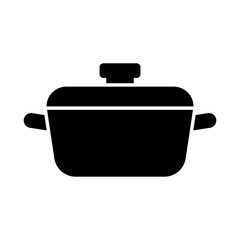 saucepan icon vector design template