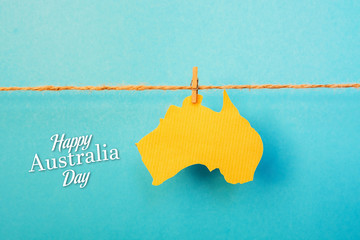 Australian national Holiday concept	 on January 26th