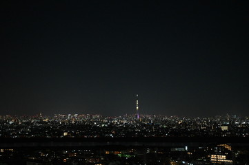 Fototapeta na wymiar Tokyo Japan Skyscraper skytree