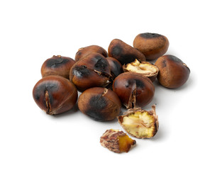 Grilled Sweet Chestnuts, Healthy Autumn and Christmas Food