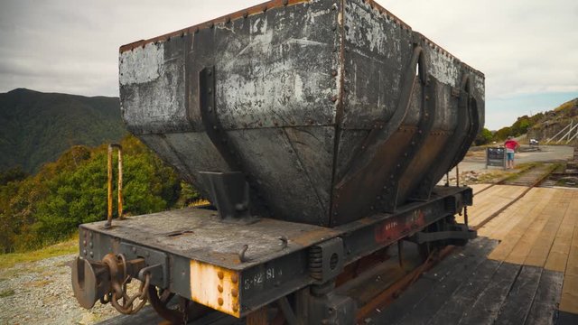 An old abandoned coal mine in New Zealand