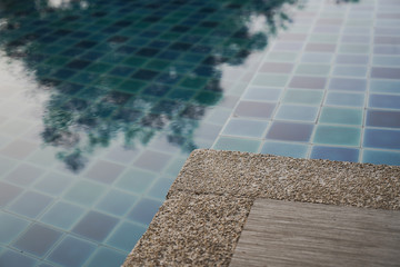swimming pool with stair