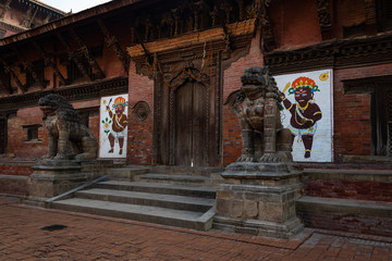 Historic art of Patan Durbar Square