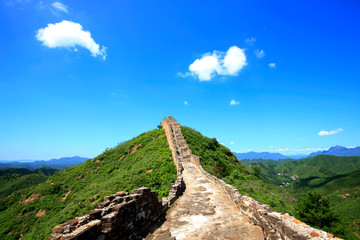 The Great Wall is in China.