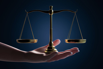 Hand hold law scale