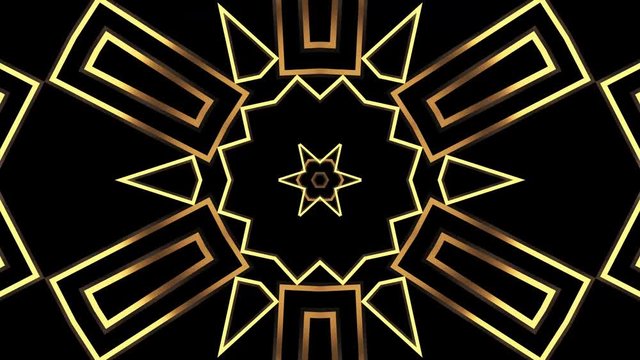 20s Retro style. Abstract Art deco style Linear Geometric gold pattern 1920s Vintage background.