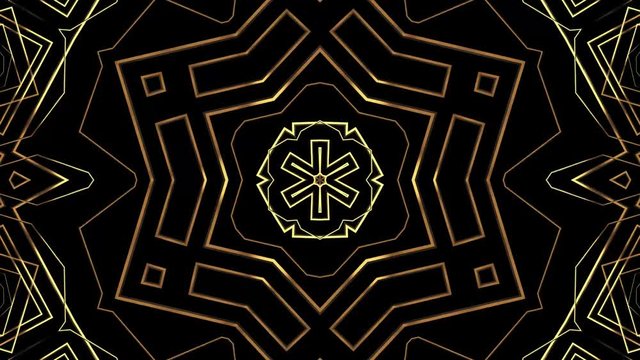 20s Retro style. Abstract Art deco style Linear Geometric gold pattern 1920s Vintage background.