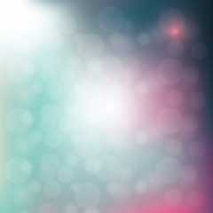 Abstract bokeh lights background vector illustration