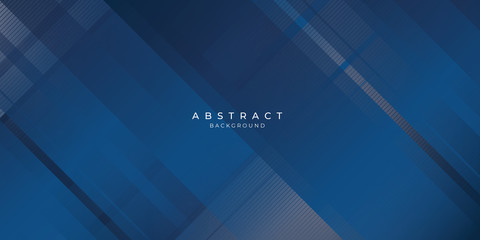 Abstract background blue with stylish lines and square shape color gradation modern luxury futuristic technology vector illustration.