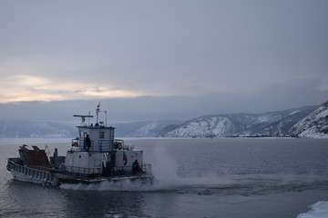 Fototapeta premium baikal lake, Baikal Listvyanka