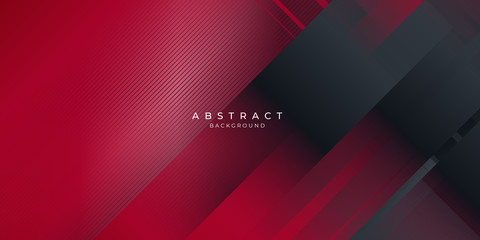 Abstract background red black with modern corporate concept, suit for presentation design.