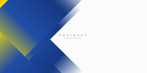 Blue yellow white abstract background suit for presentation design