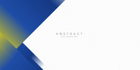 Blue yellow white abstract background suit for presentation design