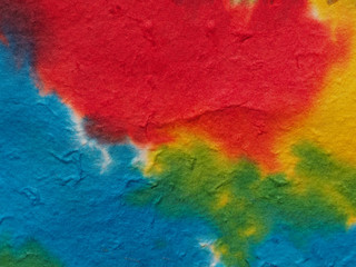 Abstract watercolor painting background with texture on paper.