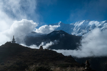 view of the annapurna nepal