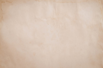 Old paper background. Vintage brown paper weathered and grunge.