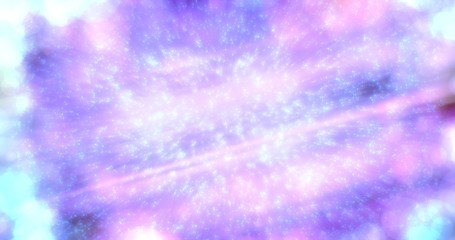 Magic space colorful shapes