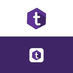 T letter logo Template design vector