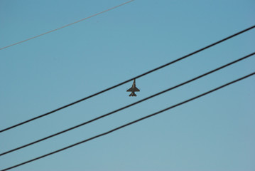 Exciting Air-Show in the airport