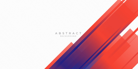 Modern red blue abstract background with stylish line square suit for presentation design