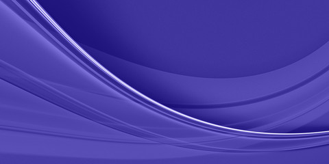  Blue purple abstract fractal background with wave and copy space