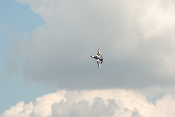 Exciting Air-Show in the airport