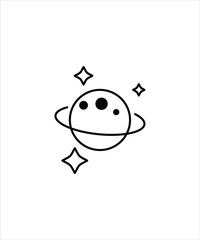 astrology line icon,vector best illustration design icon.