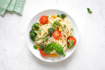 Pasta Spaghetti Primavera
