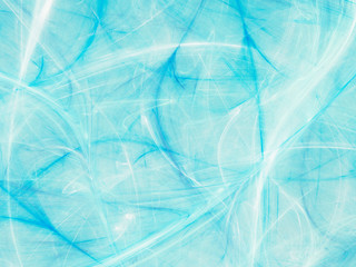 Obraz premium blue abstract fractal background 3d rendering illustration
