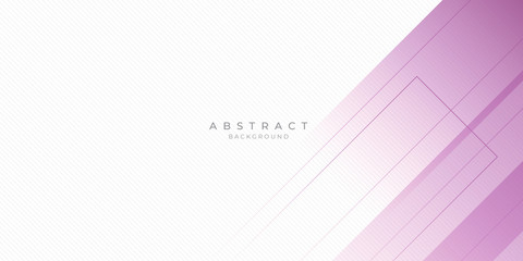 Abstract modern background gradient color. Purple and white gradient with stylish line and square decoration.